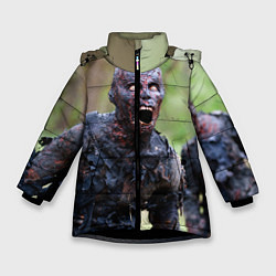 Зимняя куртка для девочки Zombie