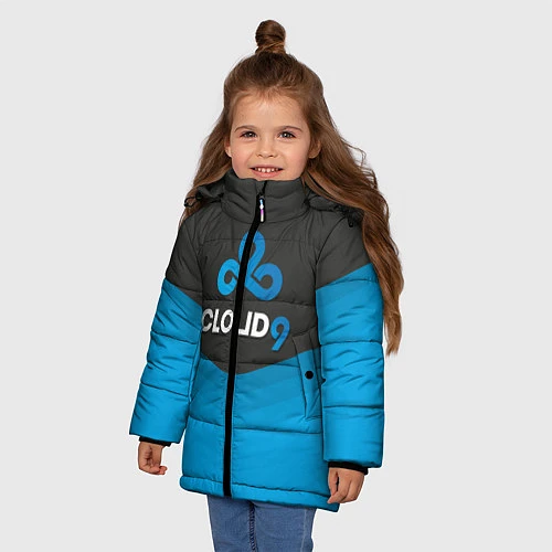 Зимняя куртка для девочки Cloud 9 Uniform / 3D-Черный – фото 3