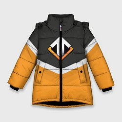 Куртка зимняя для девочки Escape Gaming Uniform, цвет: 3D-черный