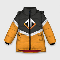 Куртка зимняя для девочки Escape Gaming Uniform, цвет: 3D-красный