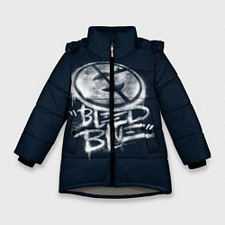 Куртка зимняя для девочки Bleed Blue, цвет: 3D-светло-серый