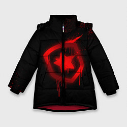 Зимняя куртка для девочки Gambit: Black collection