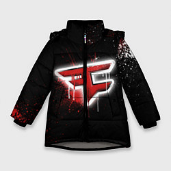 Зимняя куртка для девочки FaZe Clan: Black collection