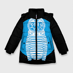 Куртка зимняя для девочки Defy gravity, цвет: 3D-черный