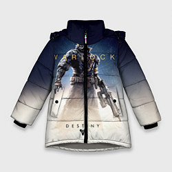 Куртка зимняя для девочки Destiny: Warlock, цвет: 3D-светло-серый