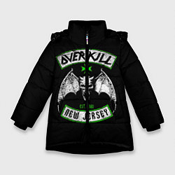 Куртка зимняя для девочки Overkill: New Jersey, цвет: 3D-черный