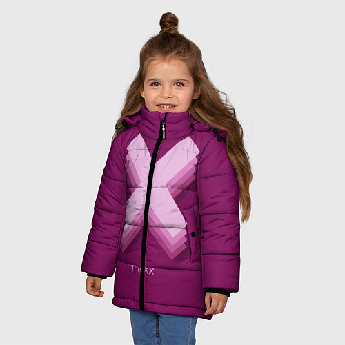 Зимняя куртка для девочки The XX: Purple / 3D-Черный – фото 3