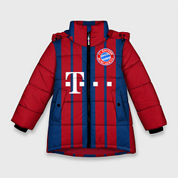 Куртка зимняя для девочки Bayern FC: Original 2018, цвет: 3D-красный