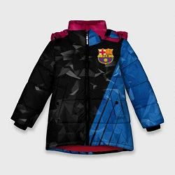 Зимняя куртка для девочки FC Barcelona: Abstract