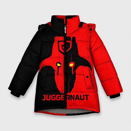 Зимняя куртка для девочки Juggernaut Blood / 3D-Светло-серый – фото 1