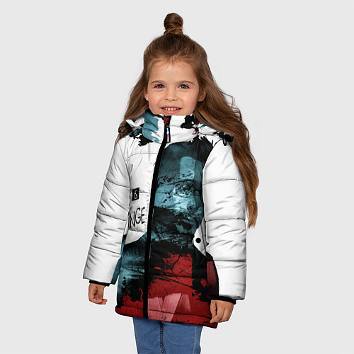 Зимняя куртка для девочки Jefferson: Life is Strange / 3D-Черный – фото 3
