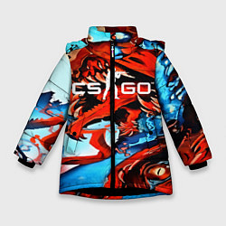 Зимняя куртка для девочки CS:GO Beast Rage
