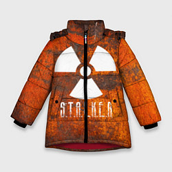 Куртка зимняя для девочки S.T.A.L.K.E.R: Steampunk, цвет: 3D-красный