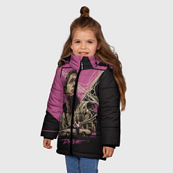 Куртка зимняя для девочки Gosling Drive, цвет: 3D-светло-серый — фото 2