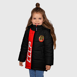 Куртка зимняя для девочки СССР: Black Collection, цвет: 3D-черный — фото 2