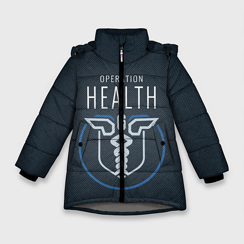 Зимняя куртка для девочки R6S: Operation Health / 3D-Светло-серый – фото 1