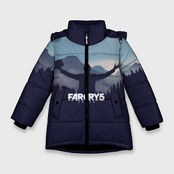 Куртка зимняя для девочки Far Cry 5: Ave Joseph, цвет: 3D-черный