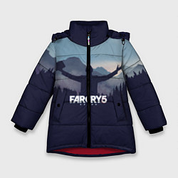 Куртка зимняя для девочки Far Cry 5: Ave Joseph, цвет: 3D-красный