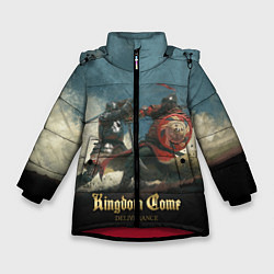 Куртка зимняя для девочки Kingdom Come: Deliverance, цвет: 3D-красный