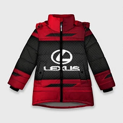 Куртка зимняя для девочки Lexus Sport, цвет: 3D-светло-серый