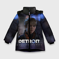 Куртка зимняя для девочки Detroit: Kara, цвет: 3D-черный