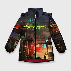 Зимняя куртка для девочки Cyberpunk 2077: Night City