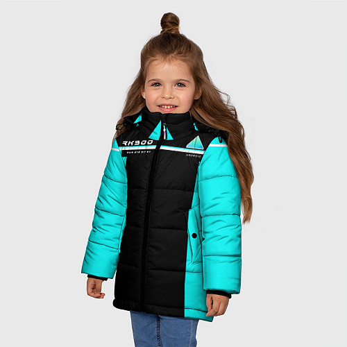 Зимняя куртка для девочки Detroit: RK900 / 3D-Черный – фото 3