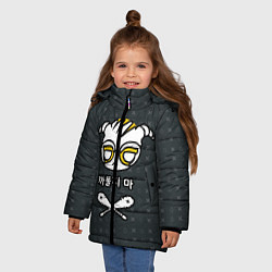 Куртка зимняя для девочки R6S: Dokkaebi, цвет: 3D-черный — фото 2