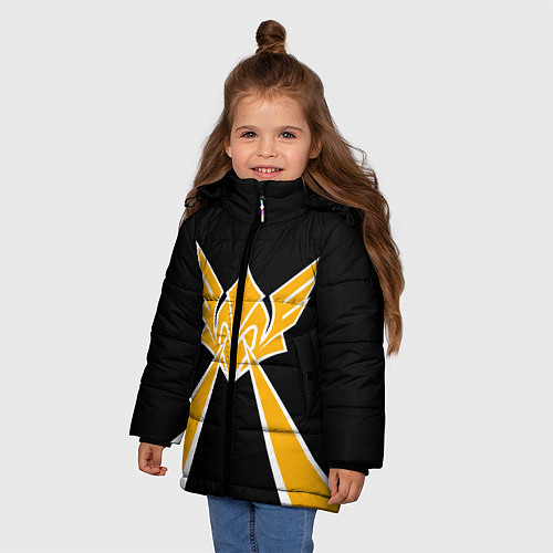 Зимняя куртка для девочки R6S: Valkyrie / 3D-Черный – фото 3