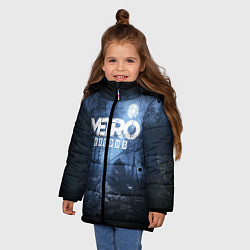 Куртка зимняя для девочки Metro Exodus: Dark Moon, цвет: 3D-черный — фото 2
