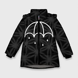 Куртка зимняя для девочки BMTH Umbrella, цвет: 3D-светло-серый