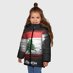 Куртка зимняя для девочки Lebanon Style, цвет: 3D-красный — фото 2