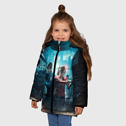 Куртка зимняя для девочки Resident Evil 2, цвет: 3D-черный — фото 2