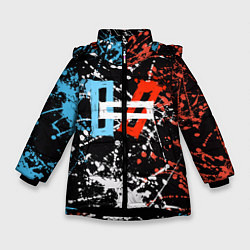 Куртка зимняя для девочки Twenty One Pilots: Polarize, цвет: 3D-черный