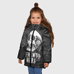 Куртка зимняя для девочки Memento Mori, цвет: 3D-красный — фото 2