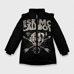 Куртка зимняя для девочки Eskimo Callboy: Bones, цвет: 3D-черный