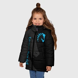 Куртка зимняя для девочки TEAM LIQUID, цвет: 3D-красный — фото 2