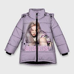 Куртка зимняя для девочки Billie Eilish, цвет: 3D-черный