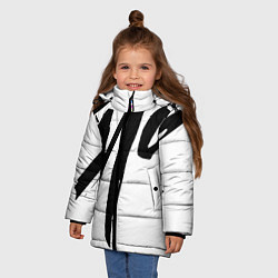 Куртка зимняя для девочки Егор Крид: Это мое, цвет: 3D-красный — фото 2