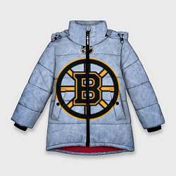 Куртка зимняя для девочки Boston Bruins: Hot Ice, цвет: 3D-красный