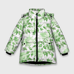 Зимняя куртка для девочки Пышная растительность