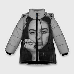 Куртка зимняя для девочки BILLIE EILISH, цвет: 3D-черный