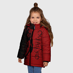 Куртка зимняя для девочки Overlord, цвет: 3D-светло-серый — фото 2