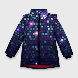 Зимняя куртка для девочки Блестки диско