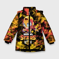Зимняя куртка для девочки BRAWL STARS MAX