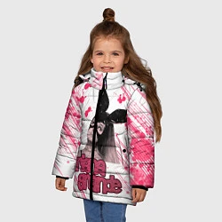 Куртка зимняя для девочки ARIANA GRANDE, цвет: 3D-черный — фото 2