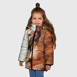 Куртка зимняя для девочки McGREGOR, цвет: 3D-красный — фото 2