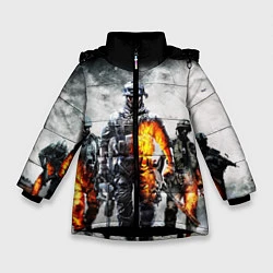 Зимняя куртка для девочки Battlefield