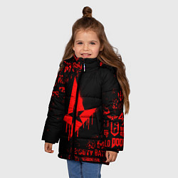Куртка зимняя для девочки ASTRALIS, цвет: 3D-светло-серый — фото 2