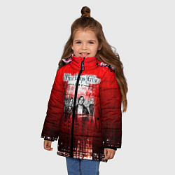 Куртка зимняя для девочки Three Days Grace, цвет: 3D-черный — фото 2